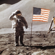 Illustration for article titled NASA says flags left by Apollo astronauts are still standing